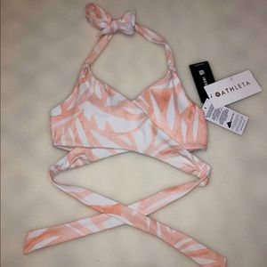 Pink Athleta Bikini 32B/Small